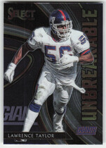 2020 Panini Select Unbreakable #U5 Lawrence Taylor