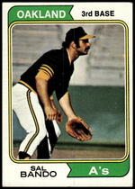 1974 Topps Base Set #103 Sal Bando