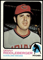 1973 Topps Base Set #157 Denny Riddleberger