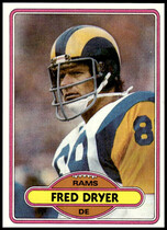 1980 Topps Base Set #202 Fred Dryer