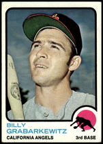 1973 Topps Base Set #301 Billy Grabarkewitz