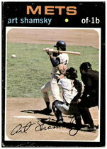 1971 Topps Base Set #445 Art Shamsky