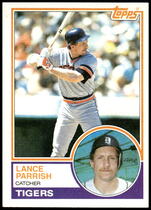 1983 Topps Base Set #285 Lance Parrish