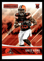 2017 Panini Rookies & Stars #212 David Njoku