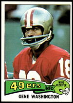 1975 Topps Base Set #165 Gene Washington