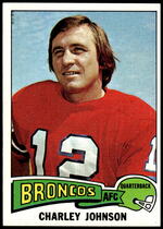 1975 Topps Base Set #295 Charley Johnson