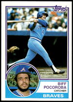 1983 Topps Base Set #676 Biff Pocoroba