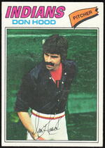1977 Topps Base Set #296 Don Hood