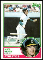 1983 Topps Base Set #23 Mike Heath