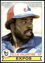 1979 Topps Base Set #535 Ellis Valentine