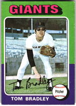 1975 Topps Base Set #179 Tom Bradley