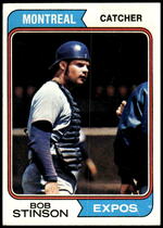 1974 Topps Base Set #653 Bob Stinson