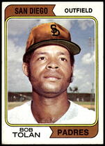 1974 Topps Base Set #535 Bob Tolan