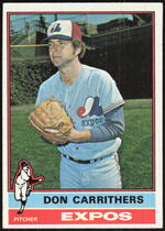 1976 Topps Base Set #312 Don Carrithers