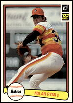 1982 Donruss Base Set #419 Nolan Ryan