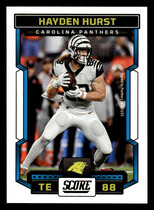 2023 Score Base Set #202 Hayden Hurst