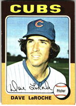 1975 Topps Base Set #258 Dave LaRoche