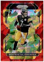 2021 Panini Prizm Prizm Red Ice #253 Ben Roethlisberger
