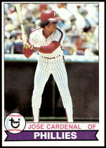 1979 Topps Base Set #317 Jose Cardenal