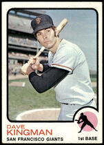 1973 Topps Base Set #23 Dave Kingman