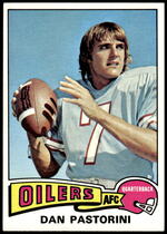 1975 Topps Base Set #50 Dan Pastorini