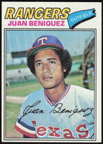 1977 Topps Base Set #81 Juan Beniquez