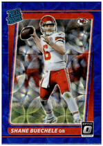 2021 Donruss Optic Blue Scope #298 Shane Buechele