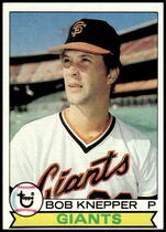 1979 Topps Base Set #486 Bob Knepper
