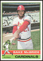 1976 Topps Base Set #135 Bake McBride