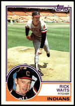 1983 Topps Base Set #779 Rick Waits