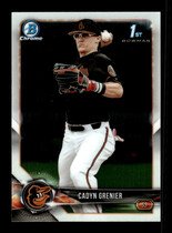 2018 Bowman Chrome Draft #BDC-134 Cadyn Grenier