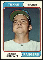 1974 Topps Base Set #89 Jackie Brown