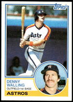 1983 Topps Base Set #692 Denny Walling
