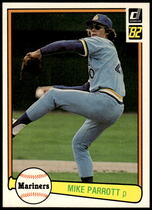 1982 Donruss Base Set #226 Mike Parrott