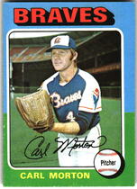 1975 Topps Base Set #237 Carl Morton
