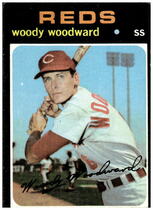 1971 Topps Base Set #496 Woody Woodward