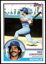 1983 Topps Base Set #52 Onix Concepcion