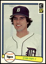 1982 Donruss Base Set #333 Stan Papi
