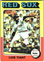 1975 Topps Base Set #430 Luis Tiant