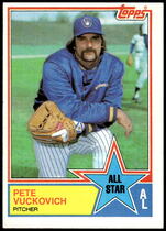 1983 Topps Base Set #394 Pete Vuckovich