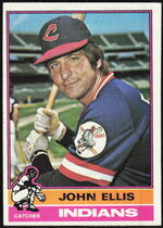 1976 Topps Base Set #383 John Ellis
