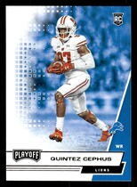 2020 Playoff Base Set #246 Quintez Cephus