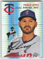 2023 Topps Chrome Platinum Anniversary Prism Refractor #229 Pablo Lopez