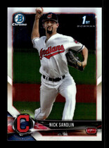 2018 Bowman Chrome Draft #BDC-34 Nick Sandlin