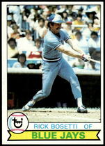 1979 Topps Base Set #542 Rick Bosetti