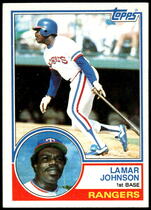 1983 Topps Base Set #453 Lamar Johnson