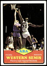 1973 Topps Base Set #202 ABA Western Semis