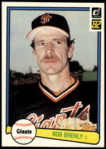 1982 Donruss Base Set #574 Bob Brenly