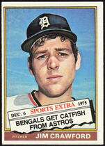 1976 Topps Traded #428T Jim Crawford