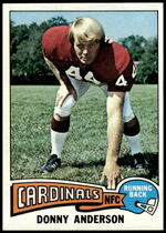 1975 Topps Base Set #292 Donny Anderson